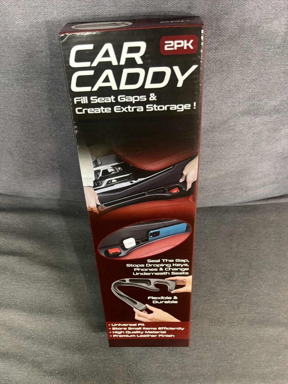 Caddy Seat Gap Filler - Black Brand New never opened